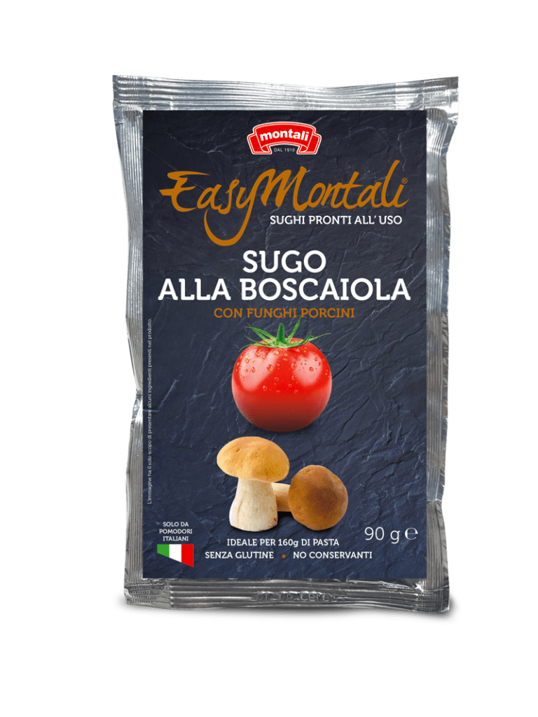 EASY MONTALI - BOSCAIOLA SAUCE WITH MUSHROOMS