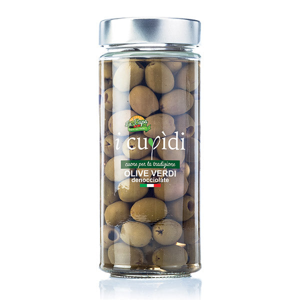 LA CUPA - PITTED GREEN OLIVES