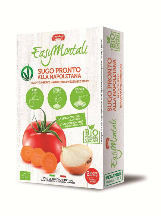 EASY MONTALI ORGANIC - NAPOLETANA & VEGETABLE SAUCE